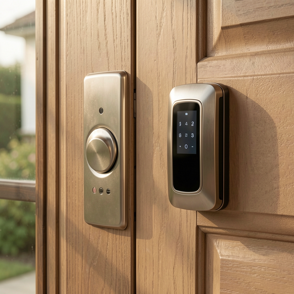 Ring Video Doorbell 4 akıllı kapı zili cihazı, arka kapı montaj aparatıyla birlikte